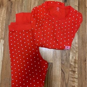 Women’s Polka Dot Pajama Set